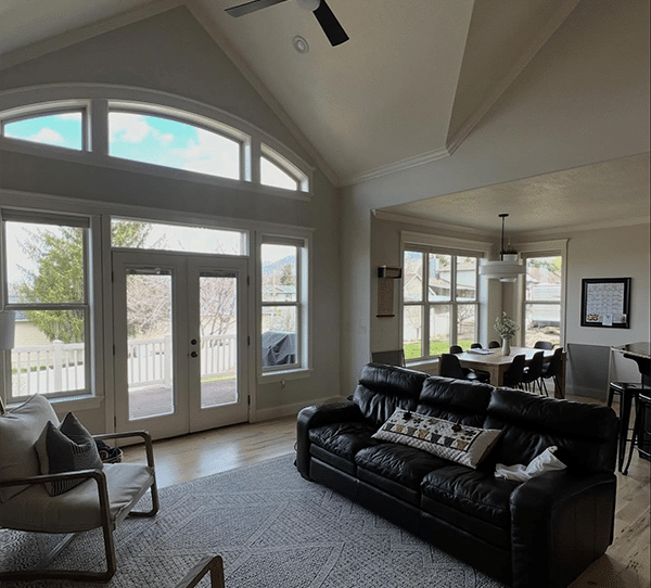 inside window view