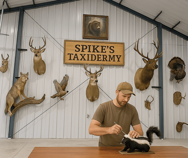 taxidermy room taxidermy room