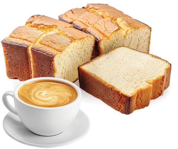 cake and coffee cake and coffee