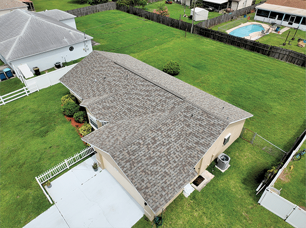 brown roof