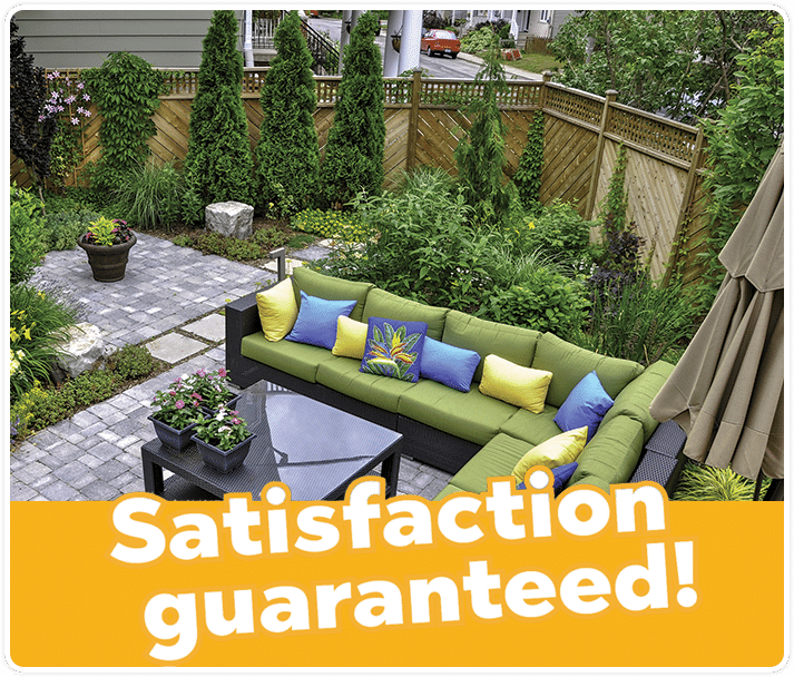 satisfaction guaranteed